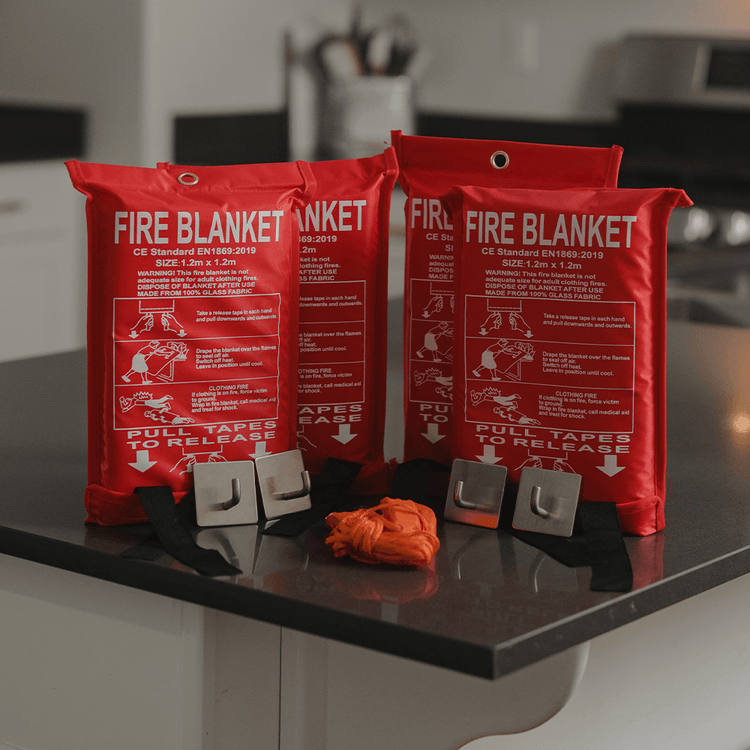 Premium Fire Blanket (4-Pack)